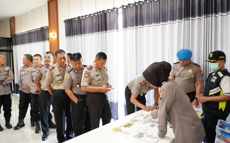Polres Situbondo Tegaskan Komitmen Bersih Narkoba melalui Tes Urine