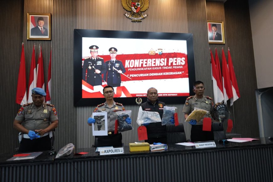 Polisi Berhasil Menangkap Pelaku Penjambretan yang Berulang Kali Residivis