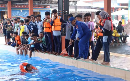 Satpolairud Polres Lamongan Hadirkan Edukasi Keselamatan yang Inspiratif