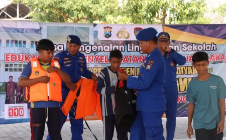 Santri Didorong Menjadi Pelopor Keselamatan di Lingkungan Perairan