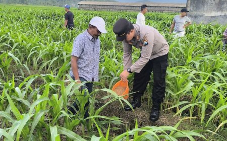 Polres Malang Dorong Produktivitas Warga melalui Program Ketahanan Pangan