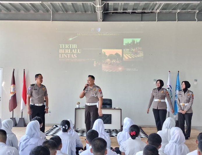 Polres Mojokerto Kampanyekan Sekolah Tertib, Aman, dan Bebas Perundungan