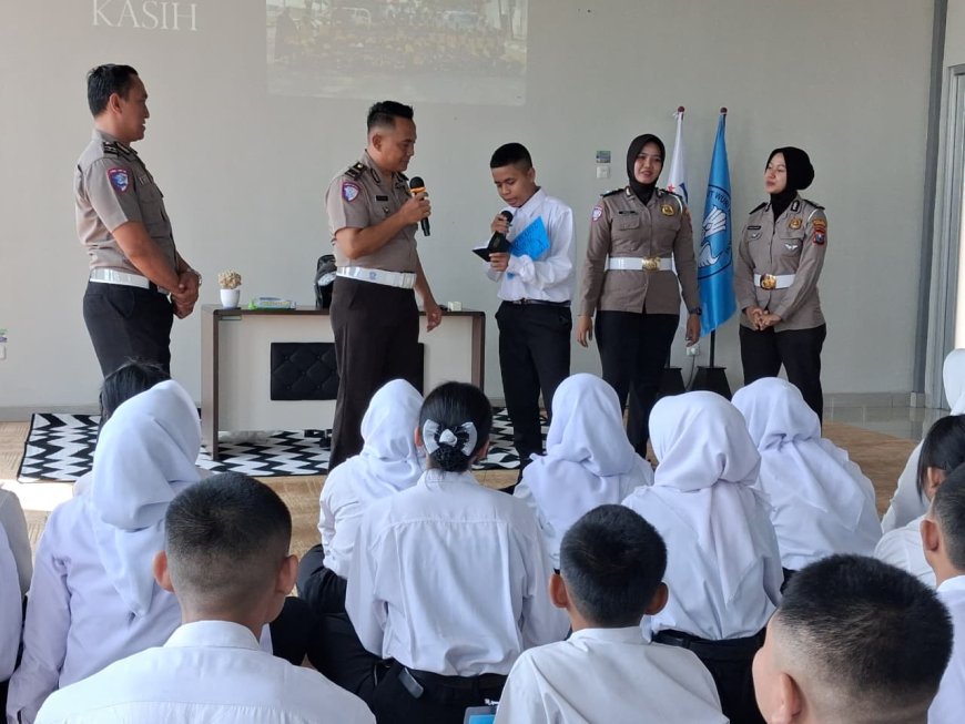 Polisi Dorong Pelajar Menjadi Pengguna Jalan yang Bertanggung Jawab