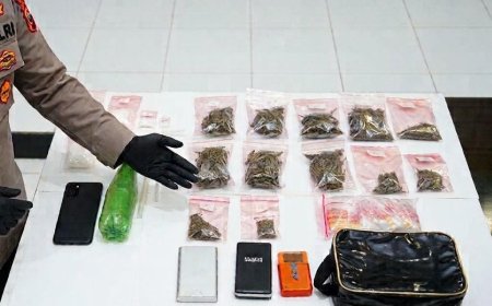 Polres Malang Amankan Tersangka Pengedar Narkoba di Kepanjen, Sita Sabu 96 Gram dan Ganja 131 Gram sebagai Bukti Komitmen Memberantas Peredaran Gelap Narkotika di Kabupaten Malang