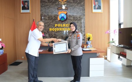 Penghargaan Kemenkeu Jadi Bukti Kinerja Pengelolaan DIPA Polres Bojonegoro