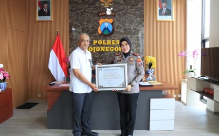Pengelolaan DIPA Akuntabel, Polres Bojonegoro Raih Penghargaan