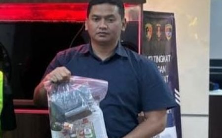 Polrestabes Surabaya Bongkar Pembuatan Tembakau Sintetis di Sidoarjo Satu Tersangka Diamankan