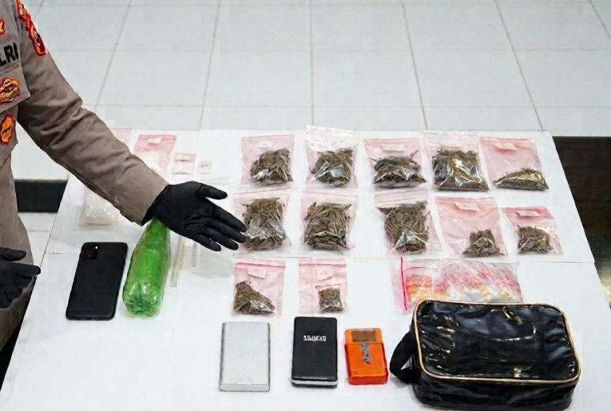 Polres Malang Amankan Tersangka Pengedar Narkoba di Kepanjen, Sita Sabu 96 Gram dan Ganja 131 Gram sebagai Bukti Komitmen Memberantas Peredaran Gelap Narkotika di Kabupaten Malang